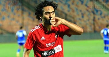 حسين الشحات يحرز الهدف الثاني امام النادي الأهلي اليوم بأستاد القاهرة