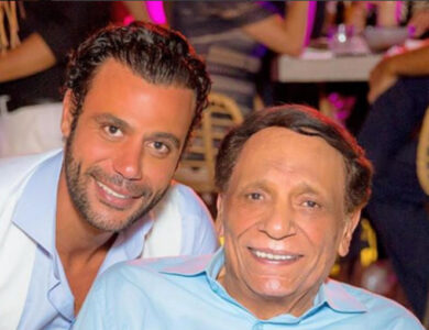 عادل إمام وابنه محمد إمام