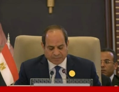 الرئيس السيسي في القمة العربية