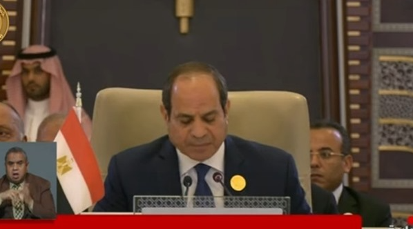 الرئيس السيسي في القمة العربية