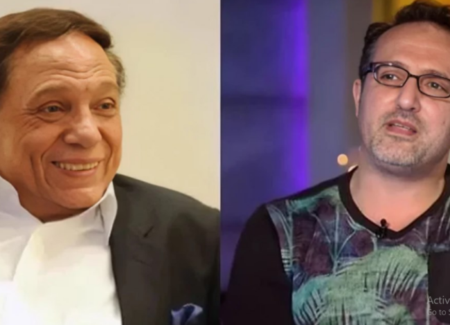 شريف مدكور وعادل إمام