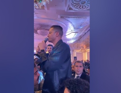 حسن شاكوش في فرح نور التوت