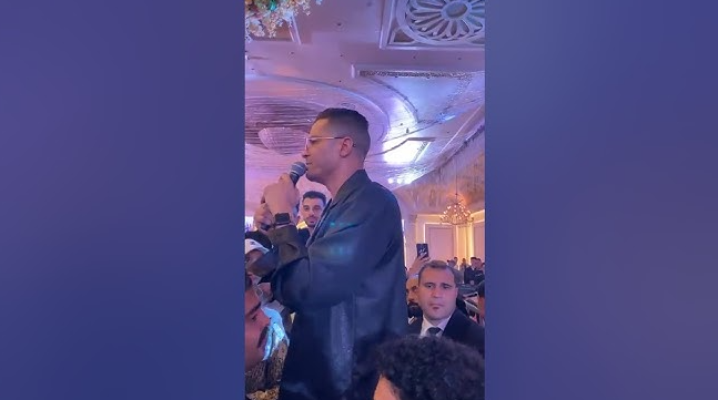 حسن شاكوش في فرح نور التوت