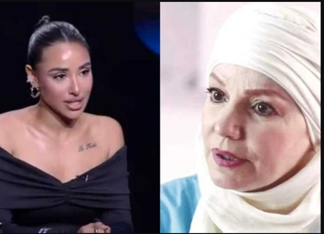 أزمة آية سماحة ومشيرة إسماعيل