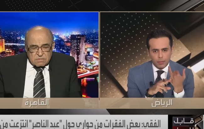 مشادة نارية بين مصطفى الفقي ومذيع العربية