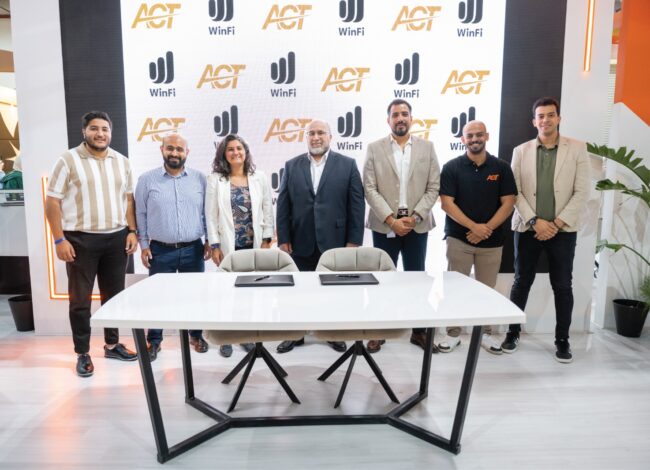 ACT توقع بروتوكول تعاون استراتيجي مع WinFi