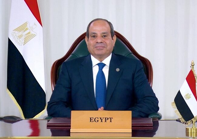 الرئيس عبدالفتاح السيسي ، رئيس جمهورية مصر العربية