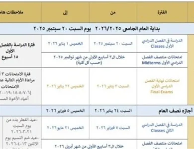 تفاصيل الجدول الرسمي لبدء الدراسة في الجامعات المصرية 2025.. بمواعيد الامتحانات