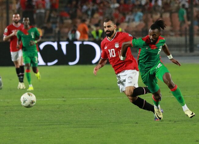 منتخب مصر أمام بوركينا فاسو في تصفيات كأس العالم