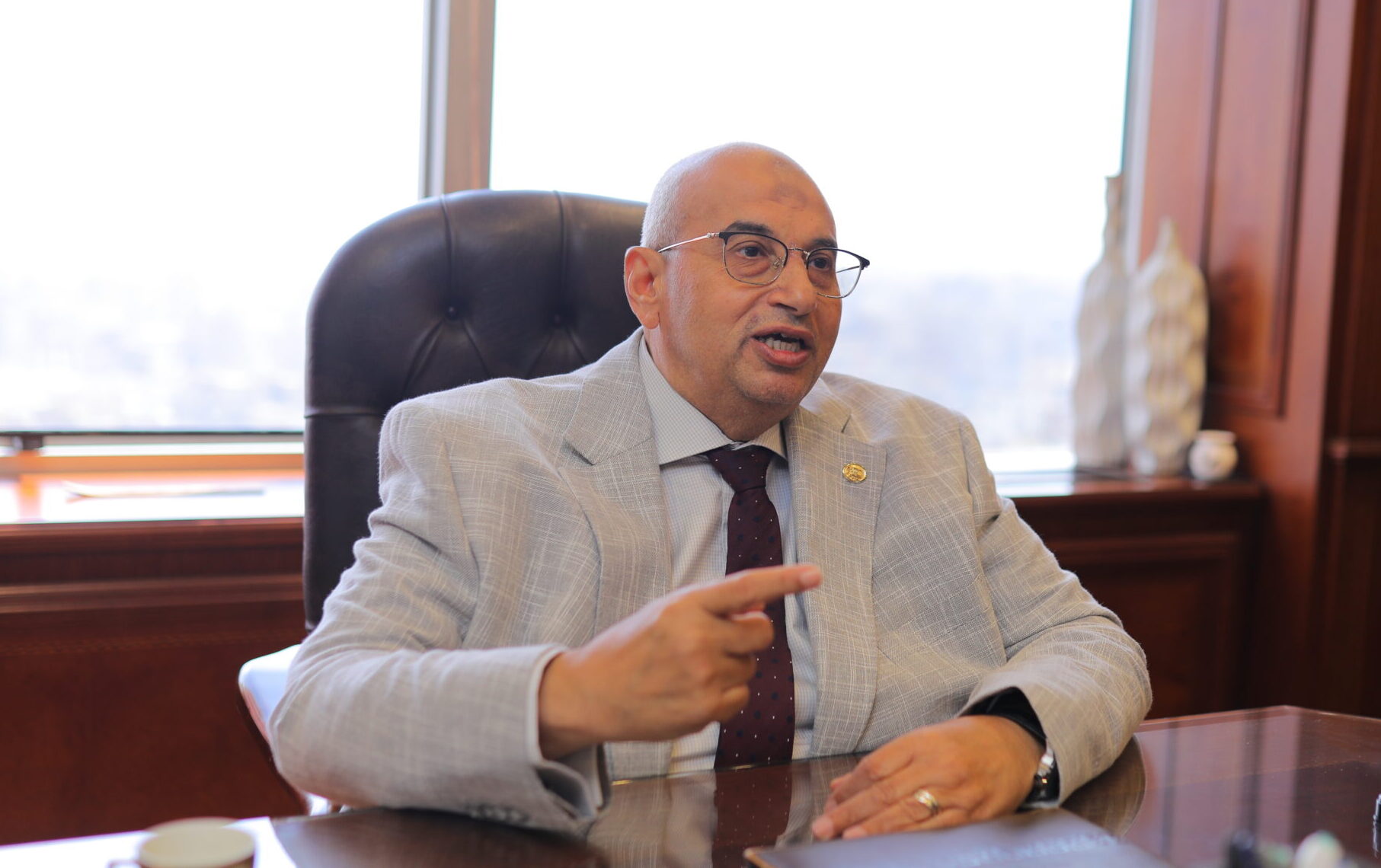المحاسب الضريبي أشرف عبد الغني مؤسس جمعية خبراء الضرائب المصرية