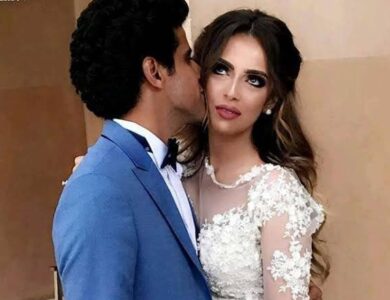 حمدي الميرغني وزوجته إسراء عبد الفتاح
