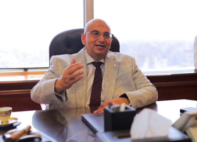 المحاسب الضريبي أشرف عبد الغني مؤسس جمعية خبراء الضرائب المصرية