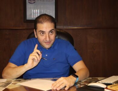 المهندس متى بشاي رئيس لجنة التجارة الداخلية بالشعبة العامة للمستوردين بالاتحاد العام للغرف التجارية