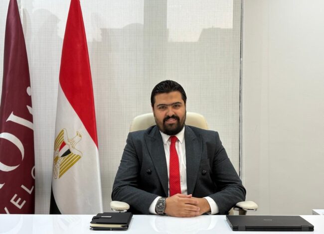 محمود سعيد مدير القطاع التجاري بشركة كراون العقارية
