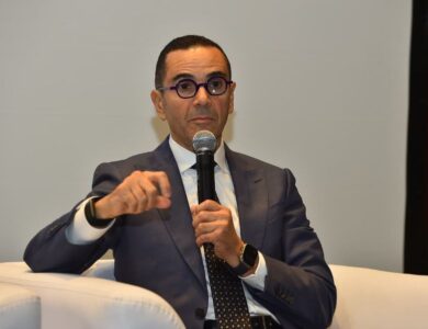 المهندس حسن الخطيب وزير الاستثمار خلال المؤتمر الذي نظمه المجلس التصديري للصناعات الهندسية