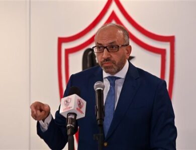 حسام المندوه أمين صندوق نادي الزمالك