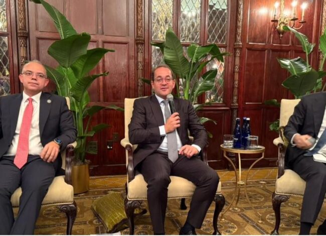 وزير المالية.. فى حوار مفتوح مع مستثمرين دوليين ببنك "ستاندرد تشارترد" و"سيتي بنك"