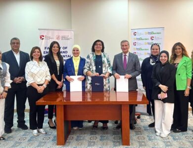 "روبوجاردن مصر"وكلية هندسة الطاقة بالجامعة البريطانية في مصر تطلقان شراكة استراتيجية
