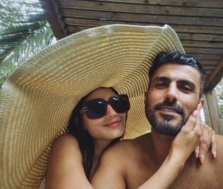 محمد سامي وزوجته مي عمر