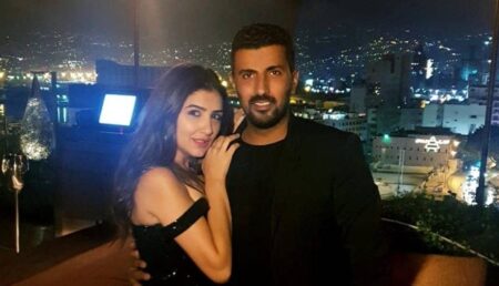 محمد سامي وزوجته مي عمر