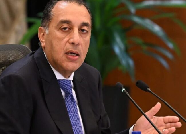 الدكتور مصطفي مدبولي رئيس الوزراء