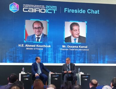 وزير المالية خلال جلسة "تحول التكنولوجيا المالية في مصر" ضمن فعاليات معرض PAFIX
