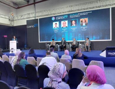 جلسة نقاشية ضمن فعاليات 2025 CAIRO ICT