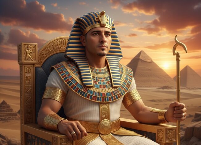 صورة بالزي الفرعوني