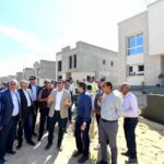 وزير الإسكان يتفقد مشروعي M8 by the lake وبوغاز توصيل المياه لبحيرة نيو مارينا