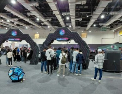 مشاركة الشباب في الدورة الخامسة لمعرض Connecta