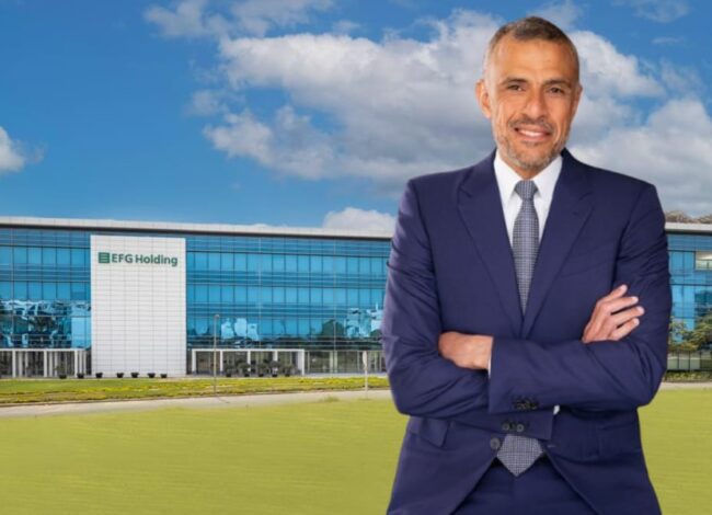 كريم عوض الرئيس التنفيذي لمجموعة إي اف چي القابضة