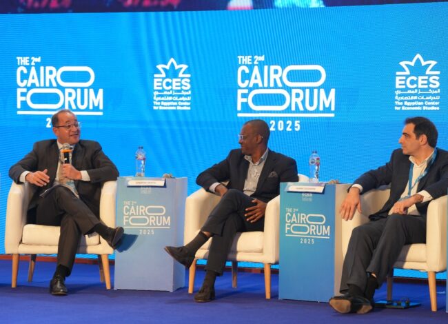 وزير المالية أحمد كجوك في منتدى القاهرة الثاني 2025