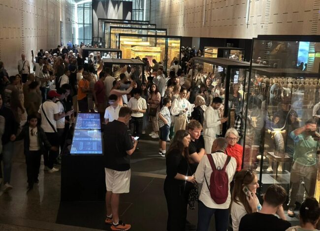 إقبال غير مسبوق على المتحف المصري وحجز التذاكر أونلاين