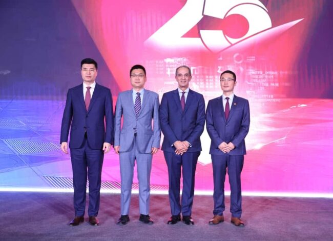 احتفالية هواوى العالمية بمناسبة مرور 25 عامًا على وجودها في مصر بحضور وزير الاتصالات