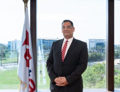 خالد عبد الغني الرئيس التنفيذي والعضو المنتدب لشركة إي تاكس