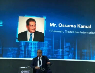 الإعلامي أسامة كمال رئيس شركة Tradefairs International