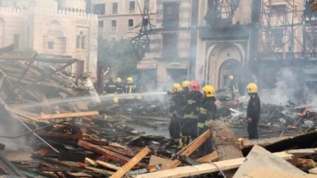 حريق ستوديو مصر