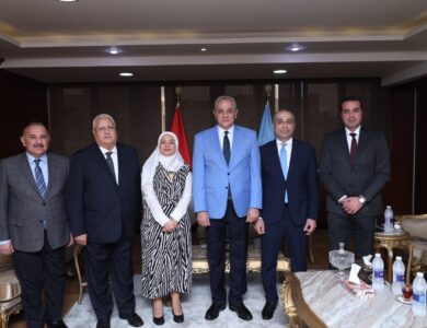 رئيس البنك الزراعي المصري يلتقي محافظ الغربية