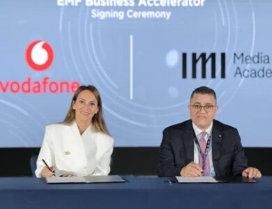 أعلنت شركة ڤودافون مصر عن إبرام شراكة استراتيجية كبرى مع أكاديمية IMI للإعلام.