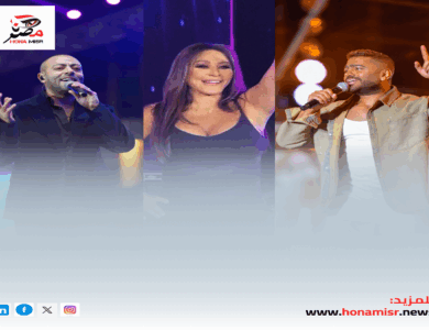 حفل ليلة رأس السنة عند البرج الأيقوني بالعاصمة الجديدة