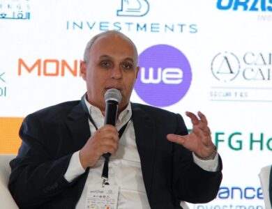 باسل رشدي رئيس مجلس الإدارة والعضو المنتدب لشركة "نايل كابيتال"