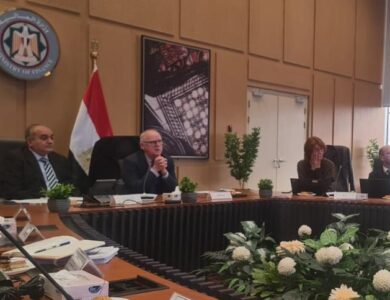 نائب وزير المالية فى اجتماع اللجنة التنسيقية لتطوير إدارة المالية العامة مع ممثلى منظمات التمويل الدولية