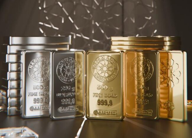 أسعار الفضة ترتفع