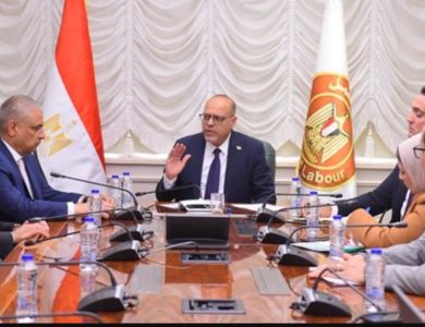 "العمل" و"ليوني مصر" يتفقان على توظيف 3400 شاب بقطاع ضفائر السيارات