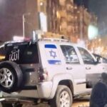 سيارة تحمل علم إسرائيل في كرداسة
