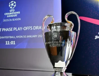 نتائج قرعة دور الـ16 من دوري أبطال أوروبا 2026