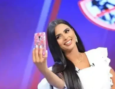فرح علي مذيعة قناة الزمالك