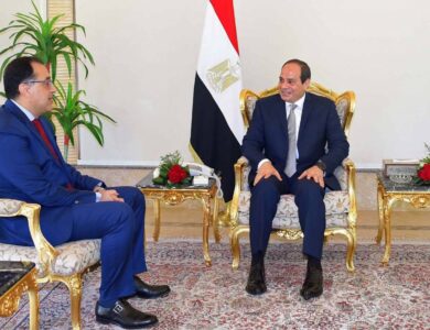 اجتماع الرئيس السيسي ورئيس الوزراء