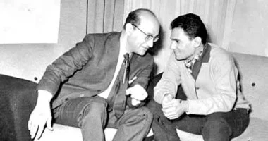 عبد الحليم حافظ ومحمد عبد الوهاب