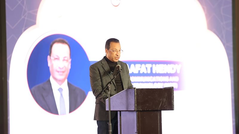 المهندس رأفت هندي وزير الاتصالات وتكنولوجيا المعلومات